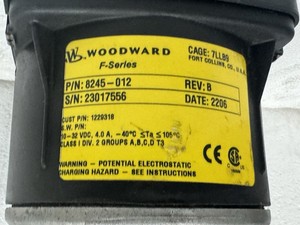 Actuador Eléctrico de Aceleración PLC Serie F 8245-012 Rev B - Product Image 3