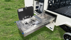 <span class=keywords><strong>Caravane</strong></span> tout-terrain 4x4, <span class=keywords><strong>petite</strong></span> <span class=keywords><strong>caravane</strong></span> de voyage, <span class=keywords><strong>caravane</strong></span> utilitaire avec tente de toit et cuisine coulissante - Product Image 5