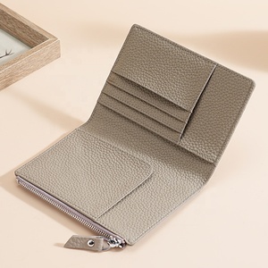 Đa chức năng da chính hãng RFID dây kéo Ví bảo vệ trường hợp hộ chiếu và ID Bag với chủ thẻ cho du lịch - Product Image 2