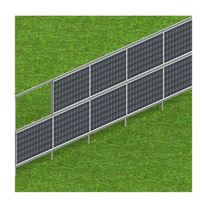 Sistema de Montaje de Paneles Solares para Cercas, Personalizable, Kit Completo de Montaje Vertical para Cercas Solares, para Exteriores - Product Image 6