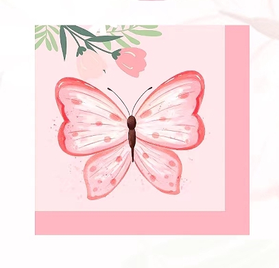 serviette 33*33 cm