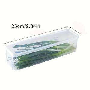Noodle Box Noodle Storage Box Long Hanging Noodle Preservation Box <b>Large</b> Pasta Rectangular <b>Large</b> Capacity Food - Product Image 6