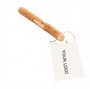 Bâton à mâcher en bois d'olivier italien pour chiens - Taille L - Utilisation en intérieur - Empêche l'accumulation de tartre et la mauvaise haleine - Product Image 3