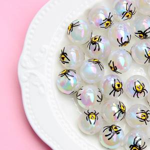 ลูกปัดอะคริลิคกลมรูตรง16มม. สำหรับสร้อยข้อมือแบบทำมือสร้อยคอเครื่องประดับสร้อยคอโซ่ห้อยโทรศัพท์มือถือ - Product Image 6