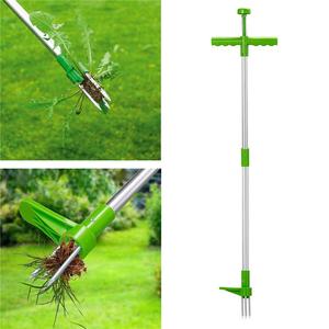Attrezzo per Rimozione Radici, Estrattore di Erbacce Manuale Portatile da Giardino con Manico Lungo in Alluminio - Product Image 2