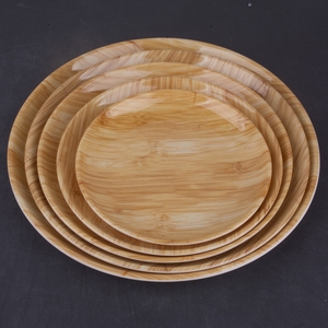 <span class=keywords><strong>Platos</strong></span> Hondos Redondos <span class=keywords><strong>de</strong></span> <span class=keywords><strong>Melamina</strong></span> con Diseño <span class=keywords><strong>de</strong></span> Madera, Ecológicos y Económicos, <span class=keywords><strong>de</strong></span> 7/8/9 Pulgadas, en Existencia, para la Vuelta al Cole - Product Image 6