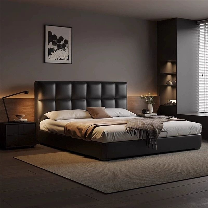 Contemporary New Style King Double Size Bedroom Furniture