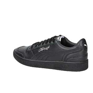 Sneakers da Uomo Puma in Pelle Nera, Scarpe Casual a Profilo Basso - Product Image 3