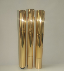 Bolígrafo Cosmético Portátil de 3ml en Oro Rosa, con Forma Redonda Giratoria, Color Personalizado, para Aceite de Cutículas - Product Image 2