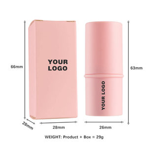 Barra de Colorete Neutral en Crema, Colorete en Barra, Colorete en Barra de Una Sola Punta, Sin Logotipo, Cosméticos - Product Image 4