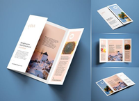 Brochure A5 personnalisée, dépliant, brochure, livret, manuel d'instruction, logo personnalisé, impression sur papier couché de qualité supérieure, dépliant