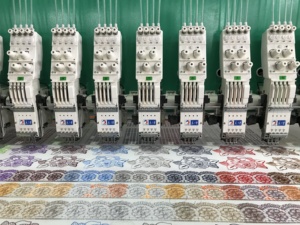 Máquina de Bordado Computarizada Plana de 12 Agujas y 12/24/36 Cabezales de Lejia, Similar a Tajima - Product Image 2