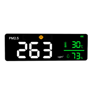 Lazer sensörü ile yüksek hassasiyetli dijital toz dedektörü Thermohygrometer CE ROHS sertifikalı partikül madde izleme - Product Image 6