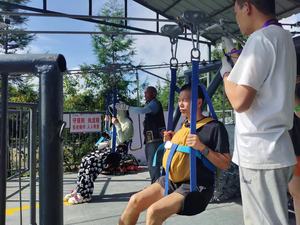 Projet scénique Offre Spéciale suspendu weiya équipement zip fil piste aérienne corde toboggan <span class=keywords><strong>tyrolienne</strong></span> - Product Image 3