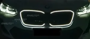 กระจังหน้า LED สำหรับรถแข่ง BMW IX3 IX4 ปี 2021-2024 ชุดแต่งกระจังหน้ากันชนหน้า - Product Image 5