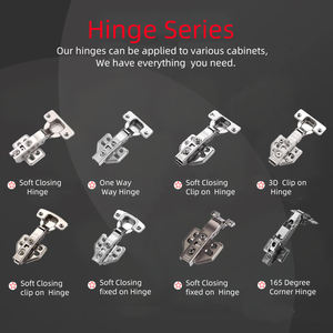 Vente chaude Charnières de porte de meuble de cuisine traditionnelles Charnières hydrauliques à fermeture douce Charnières de meuble en fer pour bureau hôpital - Product Image 6