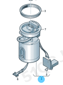 96495969 95949302 Yakıt Pompası Grubu Daewoo Lacetti Nubira Oto Yedek Parçalarıyla Uyumlu - Product Image 5