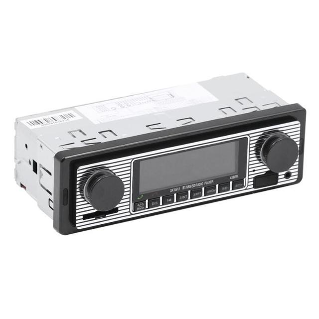 Cheap 1 Din Car MP3 Player with FM Transmitter USB Connection Remote Control BT Capability-Stereo Amplifier & Aux Features