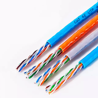 Chine fournisseur Cat6 câble lan utp ftp cat6 24awtg FTP câble réseau cat6 câble 1000ft boîte pour réseau