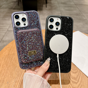 Sang trọng sáng long lanh Rhinestone chống sốc người phụ nữ điện thoại trường hợp kim cương cho <span class=keywords><strong>Iphone</strong></span> 17 16 Pro Max trường hợp đối với <span class=keywords><strong>iPhone</strong></span> 15 Pro Max trường hợp - Product Image 2