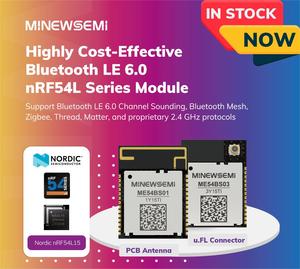 BLE 6.0 nrf54l15 cho U. FL cho Bluetooth thu phát mô-đun ME54BS03-nRF54L15 cho BLE lưới kênh âm không dây & RF mô-đun - Product Image 6