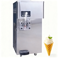Machine à crème glacée commerciale, crème glacée à vendre, machine à crème glacée en acier inoxydable, prérefroidissement pour restaurant, vente chaude, approvisionnement en usine