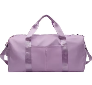 Custom Color Dry Wet Sport Duffel <strong>Holdall</strong> Training Yoga Travel Overnight Weekend Shoulder Tote Gym Bag with Shoe Compartment - Product Image 3