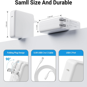 Prix de gros Chargeur USB-C 70W pour <span class=keywords><strong>MacBook</strong></span> Pro 14/16 & <span class=keywords><strong>MacBook</strong></span> <span class=keywords><strong>Air</strong></span> <span class=keywords><strong>M1</strong></span> M2 M3 Charge rapide <span class=keywords><strong>Adaptateur</strong></span> secteur Type C 20.6V/3.4A - Product Image 2