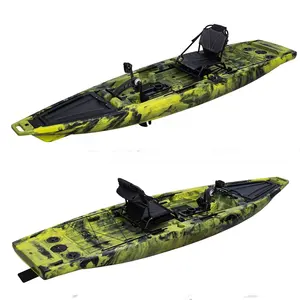 Kayaks LSF à vendre kayak à pédales de pêche en mer avec gros poissons fabriqué en Chine avec mise à niveau