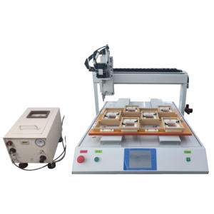 เครื่องขันสกรูอัตโนมัติแบบตั้งพื้น 4 หัวขันสกรู 2 โต๊ะทำงาน - Product Image 6