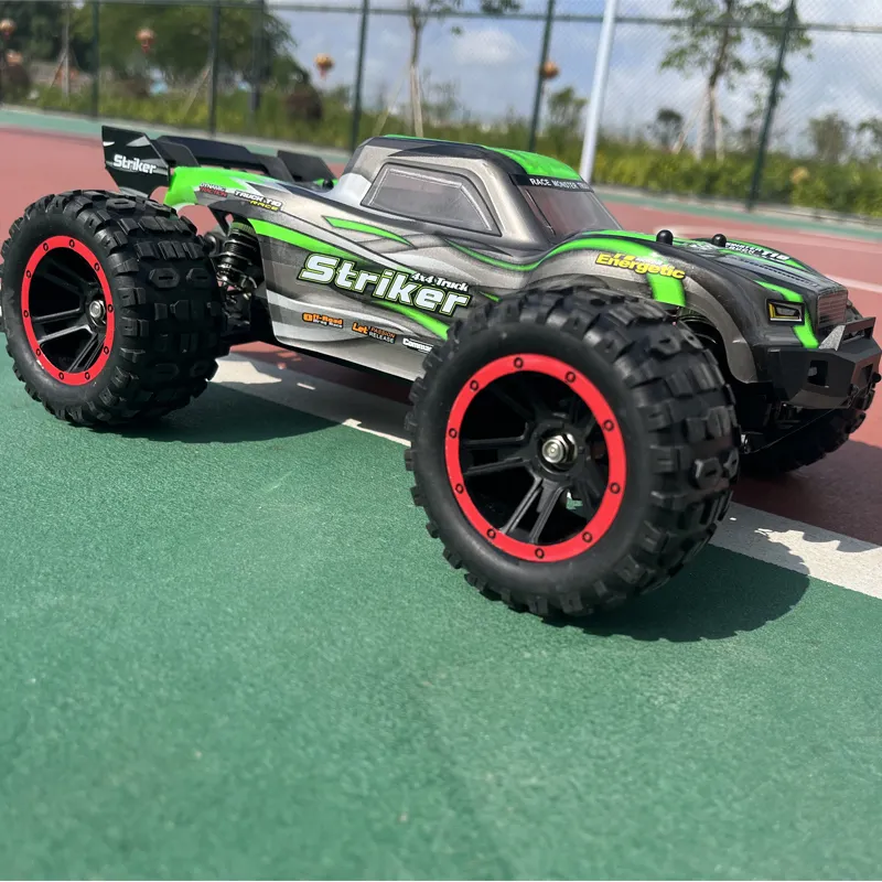 Haiboxing nova venda quente 1/14 elétrico 7.4V-1500 mA poder sem escova sem fio controle remoto de alta velocidade rc carro kit caminhão off-road