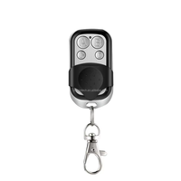 Télécommande universelle longue portée 433 MHz à 4 boutons, télécommande de porte de garage électrique ABS, duplicateur de télécommande, code d'apprentissage 12V RF