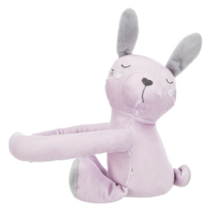 Juego de Manta de Felpa de Conejo Gris/Lila Claro para Niños 75B2B1767 50 cm - Product Image 5