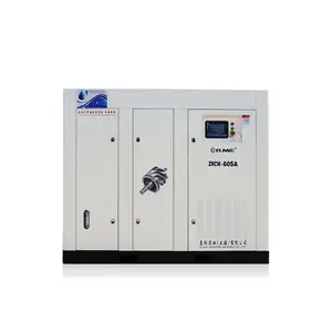 Elang-compresor de aire de tornillo de lubricación de agua para industria alimentaria, sin aceite ambiental, 45KW, 60HP