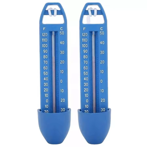 도매 이중 디스플레이 스케일 도구 연못 유지 보수 장비 수영 포켓 저수지 수영장 온도계 - Product Image 2