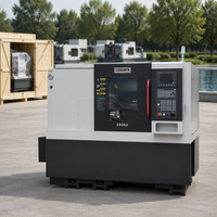 CKD52 Hochpräzises Schrägbett-CNC-Drehzentrum mit 3200 kg Nettogewicht