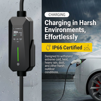 Cargador Portátil para Vehículos Eléctricos OEM ODM de 32 Amp, J1772 Tipo 1, Nivel 2, EVSE, 32A, Tipo 1
