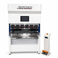 Prensa Plegadora CNC Eléctrica de 50T y 1800mm, Doble Servo, Compacta, para Plegado de Chapa Metálica de Acero al Carbono de 3.4mm