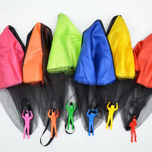 Enfants Nylon Parachute Jouet Armée Soldat Ensemble 6PCS En Plein Air Active Play Sport Jeu - Product Image 4