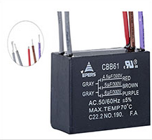 Tụ Điện Quạt 1.2UF 1.5uF 1.8UF 2uF 2.5UF 250VAC 300VAC 450vac cbb61 tụ điện hoặc thiết bị đầu cuối - Product Image 5