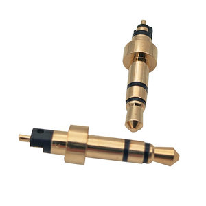 Chất lượng cao tai nghe pin mạ vàng mạ niken ba phần âm thanh cắm nam <span class=keywords><strong>3.5mm</strong></span> nam hàn kết nối điện - Product Image 3