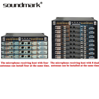Tout nouveau préamplificateur de microphone Soundmark SM-5G 5G sans fil 470-970 MHz Kit d'extension métallique Alimentation CA 110-240V