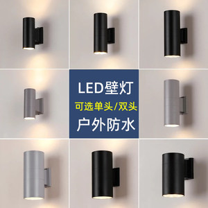 Applique murale LED double 24W IP67 étanche, orientable haut/bas, pour extérieur - Product Image 5