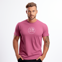 T-shirt pour homme de haute qualité avec impression personnalisée, 60% coton, 40% polyester, impression sérigraphique, t-shirt personnalisé, t-shirt de sport pour homme