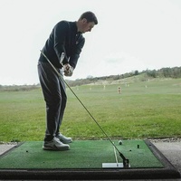 Outil d'entraînement professionnel en métal Durable Swing Trainer Équipement d'entraînement Accessoire de golf Angle Plaque d'entraînement de golf