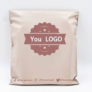 Customize Logo Biodegradable Tear-proof Postage Gery/Silver Courier Shipping Mailer Bag Clothing Tshirt Packaging Mailing Bag - Product Image 3