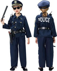 Set di Giocattoli per Gioco di Ruolo per Bambini, Costume da Poliziotto per Travestimenti, Regali per Halloween, Natale e Compleanno - Product Image 3