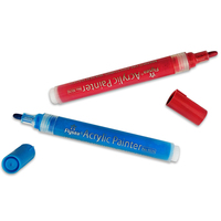 Marqueurs de peinture acrylique ensemble de stylos à colorier peinture marqueur d'art pour bricolage fabrication de cartes dessin
