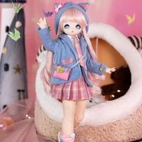 Bestseller 1/4 Anime Voll-BJD Smart Dolls Spielzeug 40cm für Erwachsene Anpassbare Kopfform Silikon Echte Puppen BJD