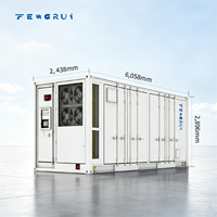 Conteneur de batterie liquide refroidi haute efficacité 5,015 MWh 20 pieds 100 % DoD à 25±2°C ℃   Faible niveau sonore pour les hôpitaux et les centres de données